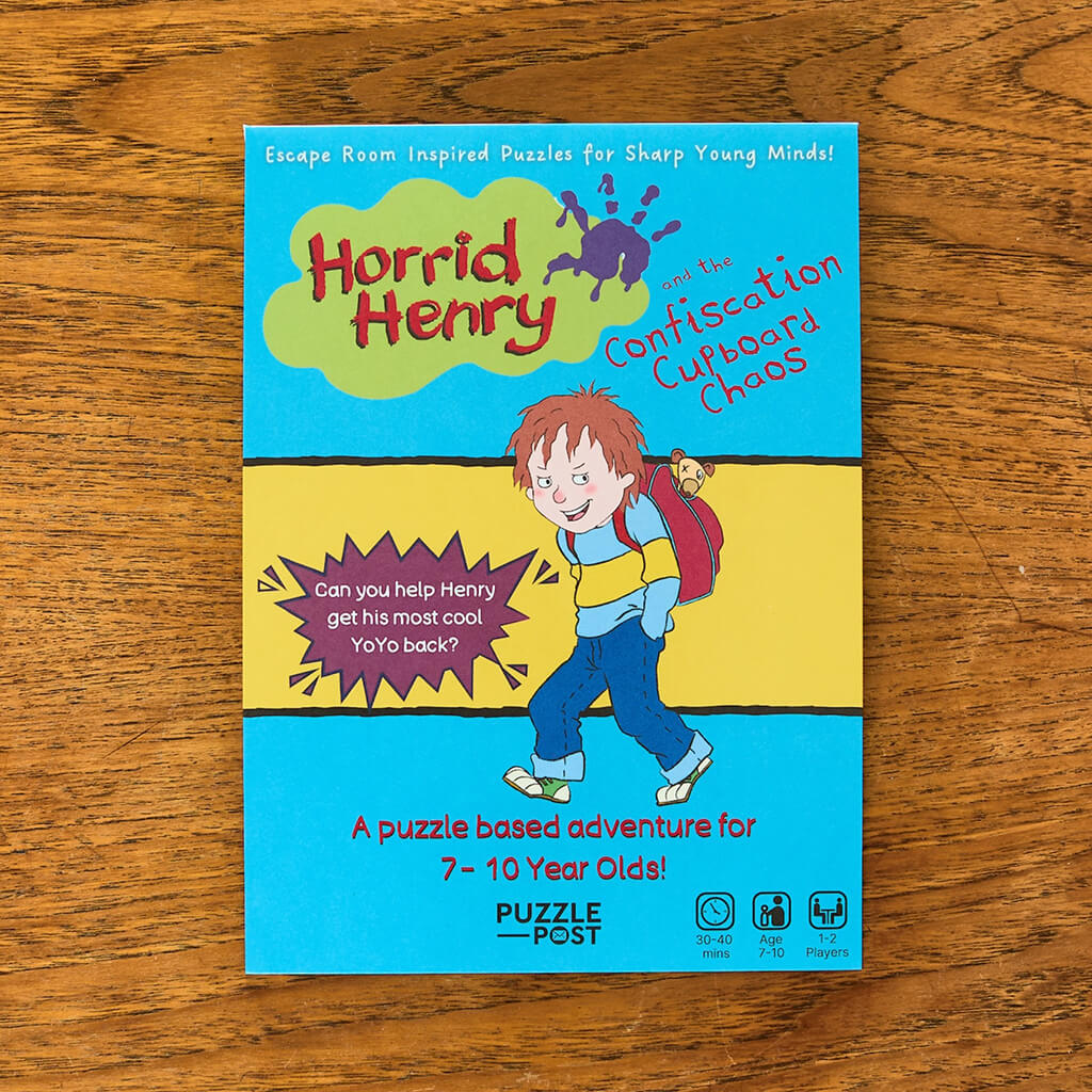 Horrid Henry and the Confiscation Cupboard Chaos: A Puzzle-Based Adventure of 7-10 Year Olds - Puzzle Post