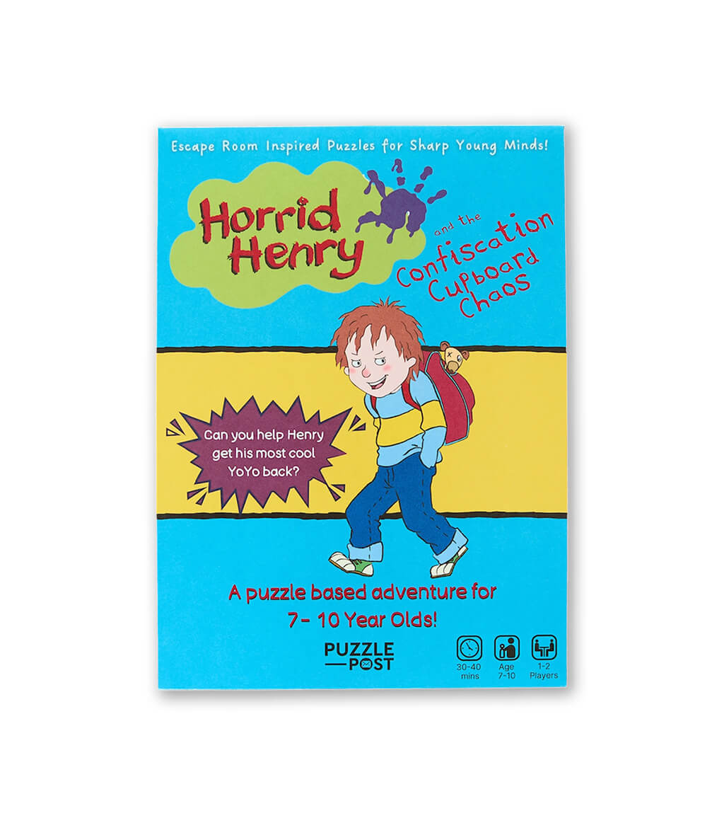 Horrid Henry and the Confiscation Cupboard Chaos: A Puzzle-Based Adventure of 7-10 Year Olds - Puzzle Post