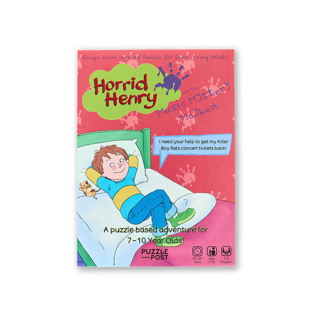 Horrid Henry and the Music Mystery Mayhem: A Puzzle-Based Adventure of 7-10 Year Olds - Puzzle Post