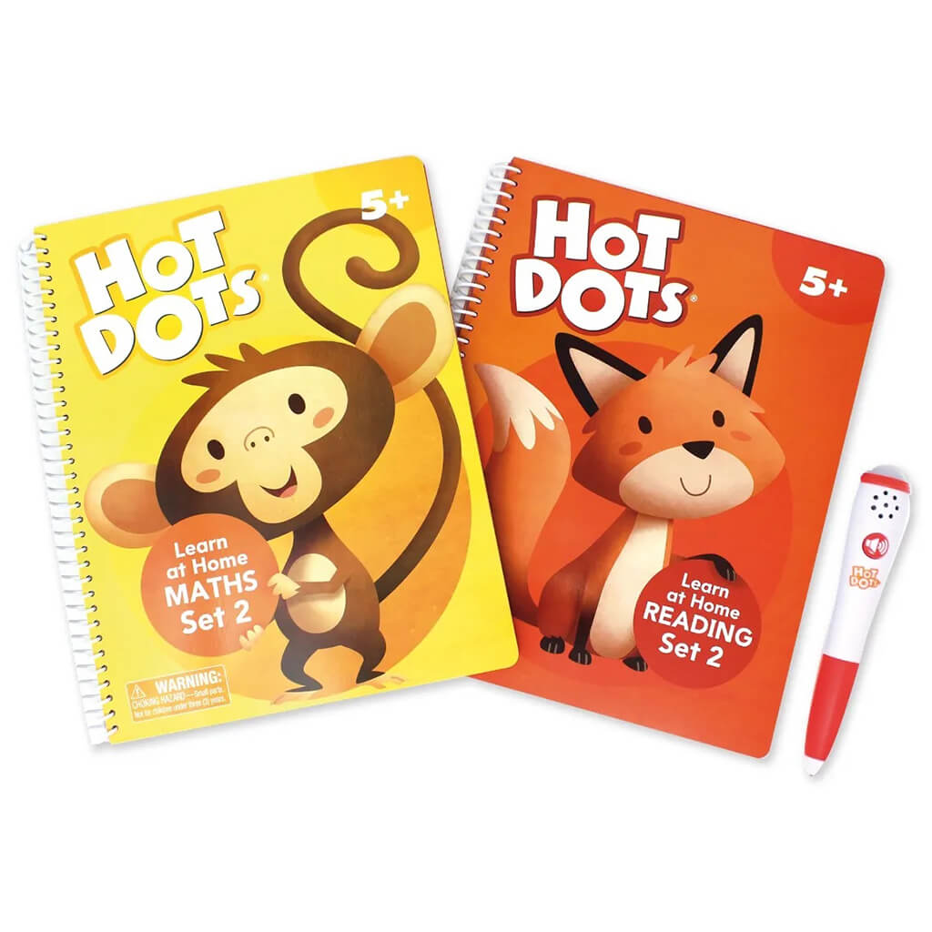 Hot Dots Learn at Home Reading & Maths Set 2 - Learning Resources