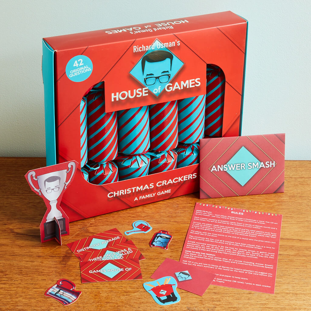 House of Games Christmas Crackers (Set of 6) - Puzzle Post