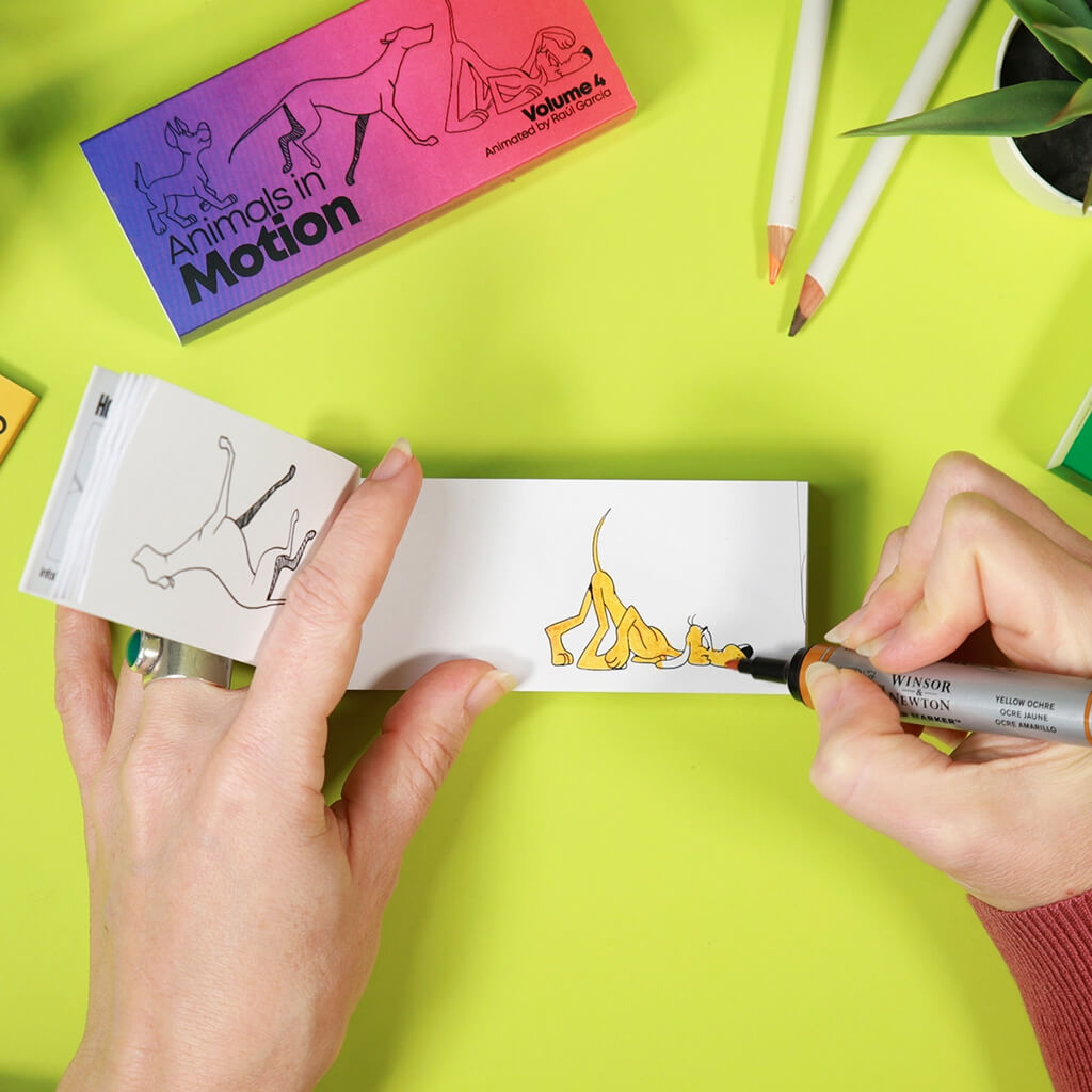 Human & Animal Motion Flipbook Set - Flipboku