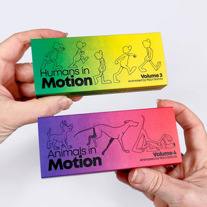 Human & Animal Motion Flipbook Set - Flipboku