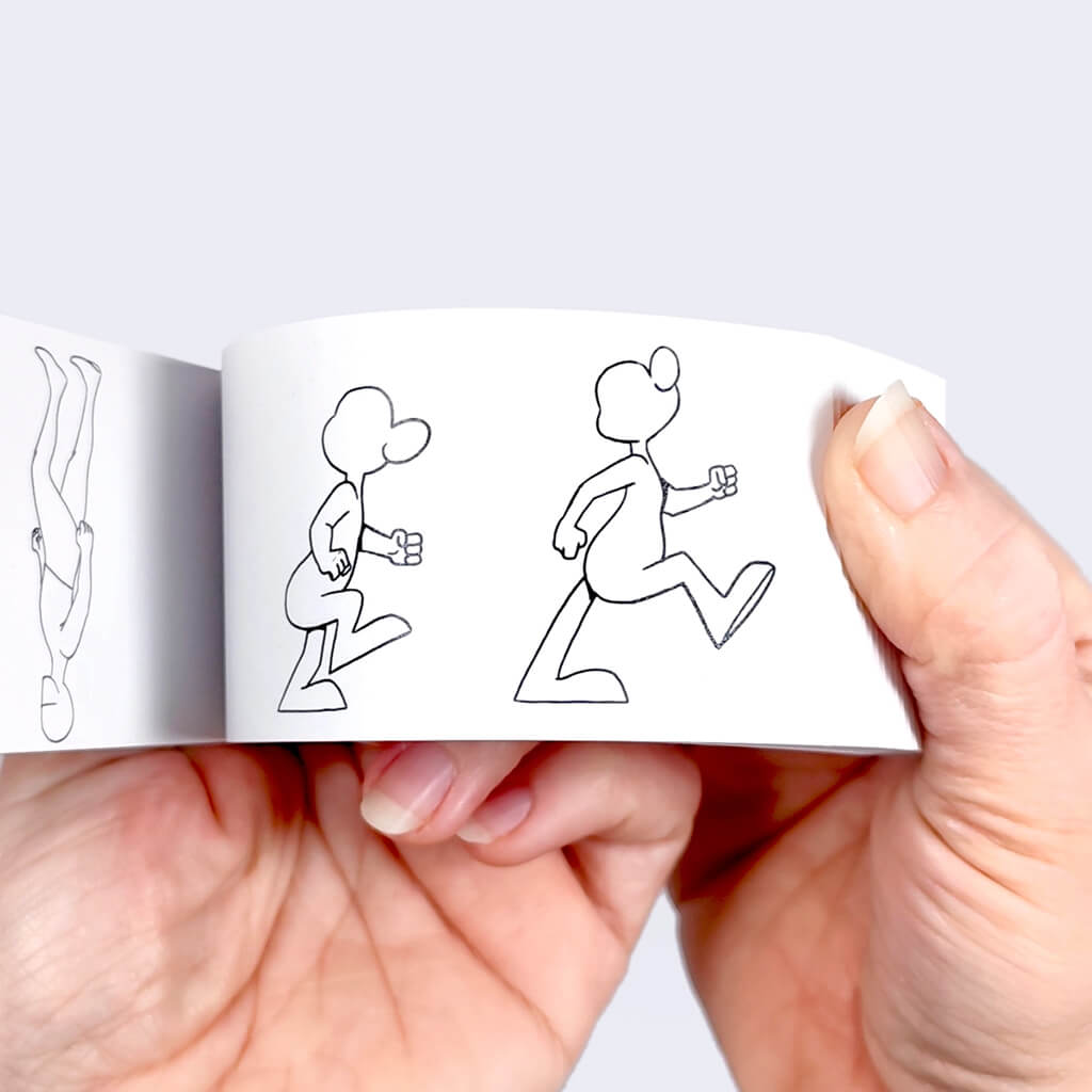 Human & Animal Motion Flipbook Set - Flipboku