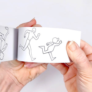 Human & Animal Motion Flipbook Set - Flipboku