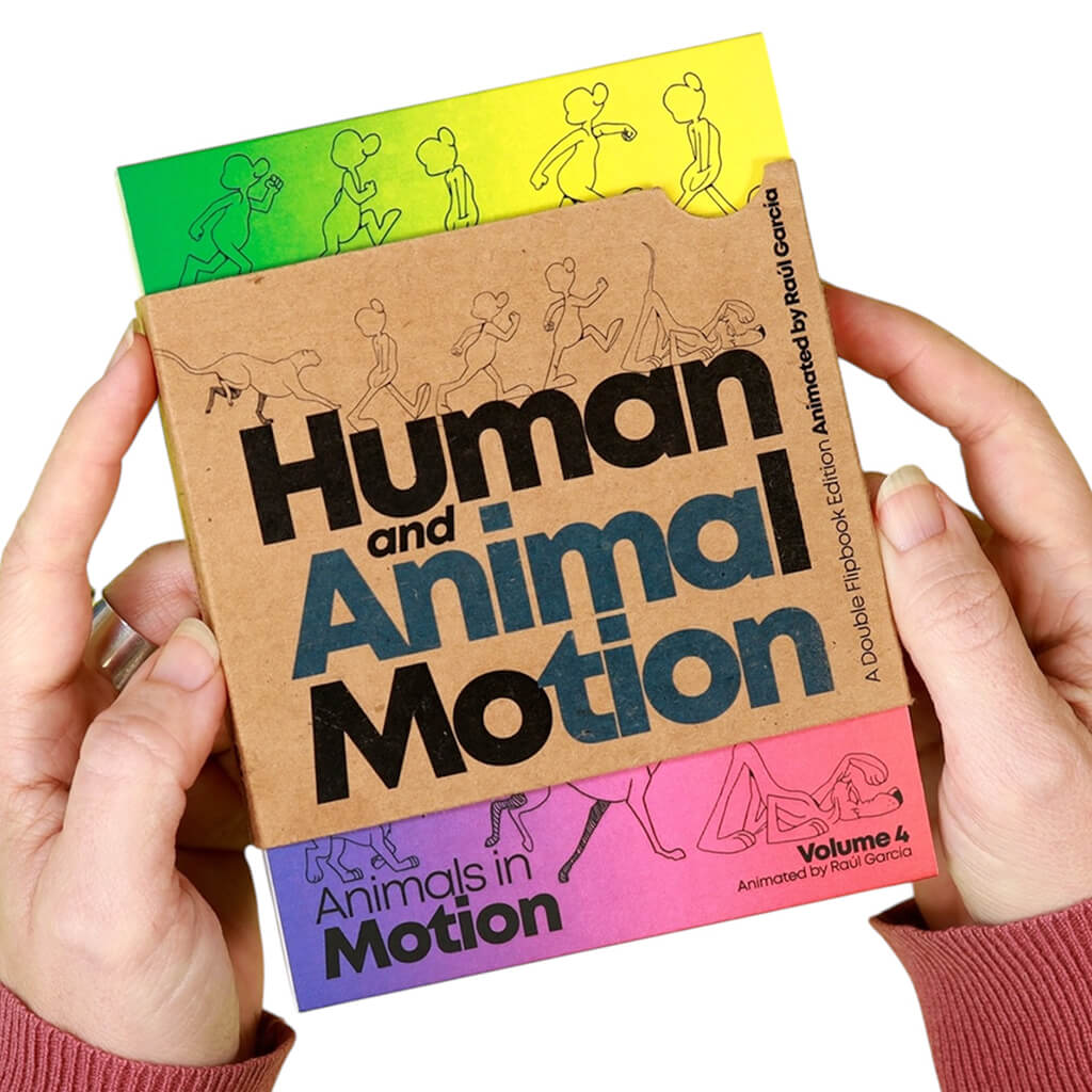 Human & Animal Motion Flipbook Set - Flipboku