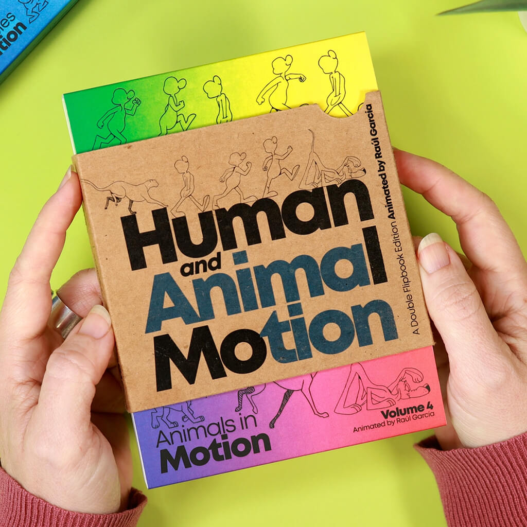 Human & Animal Motion Flipbook Set - Flipboku