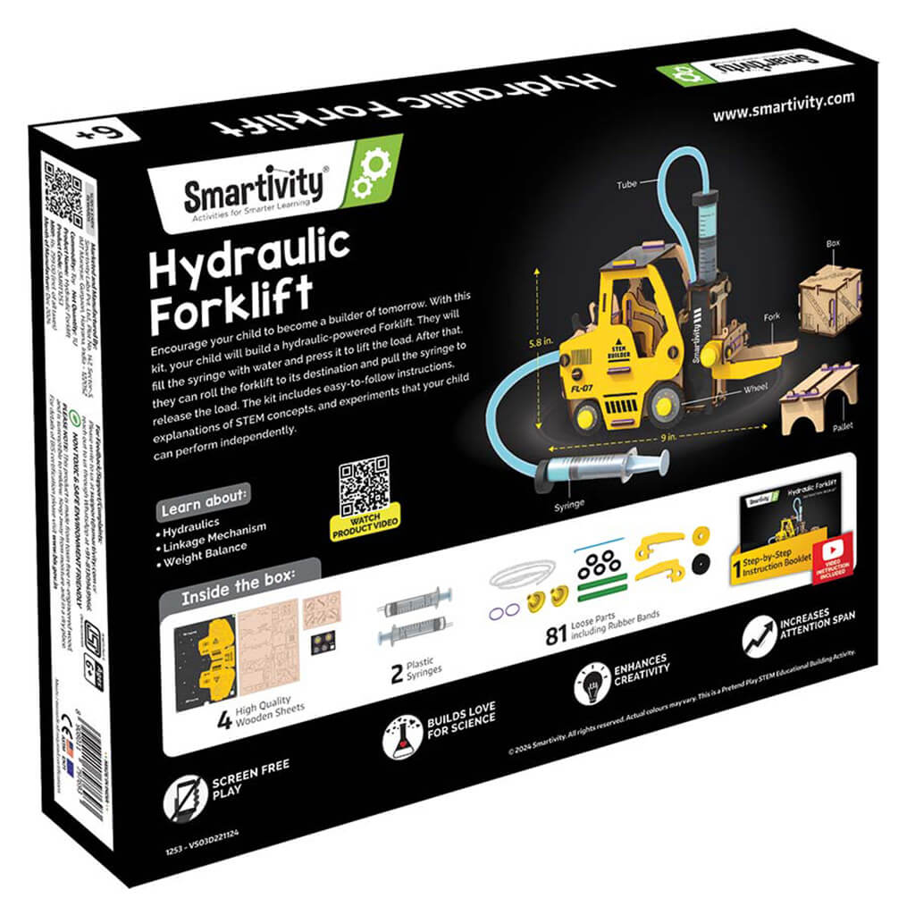 Hydraulic Forklift STEM Kit - Smartivity