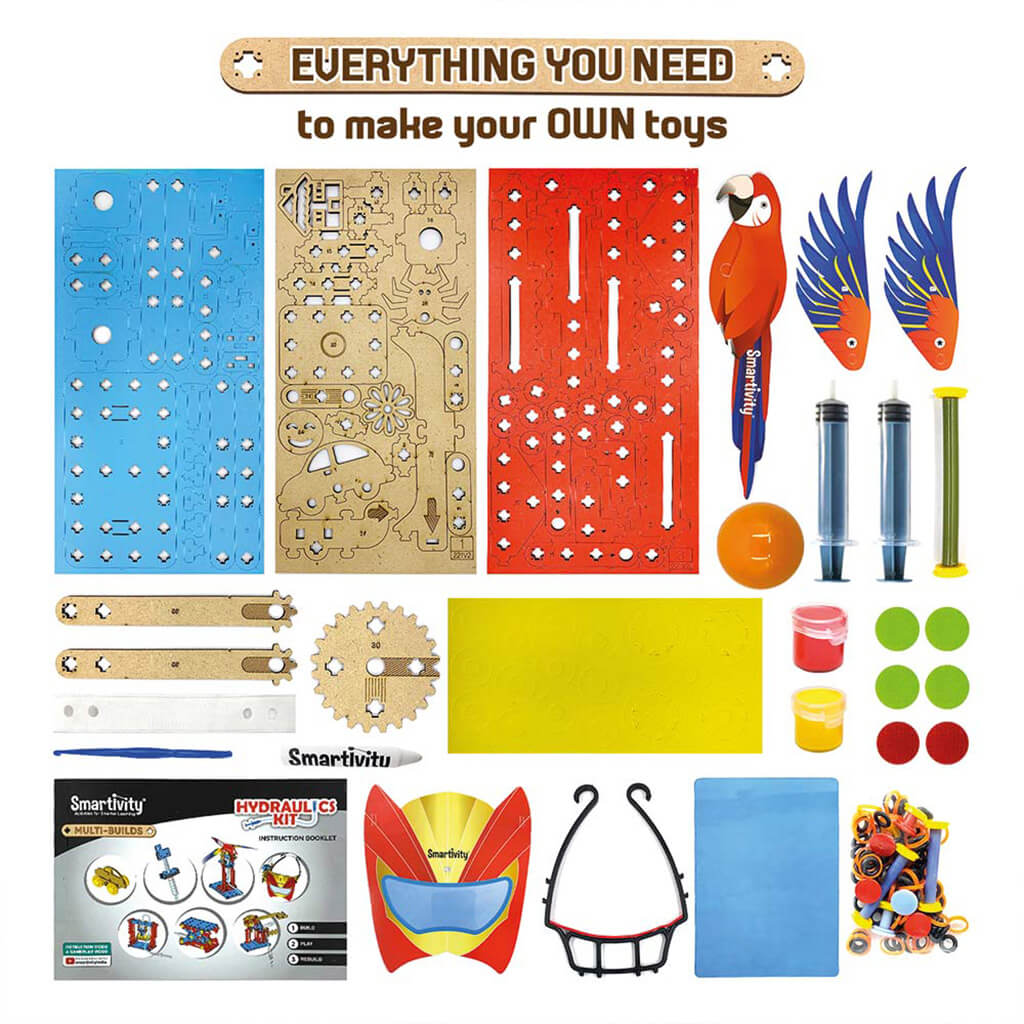 Hydraulics Multi-Build STEM Kit - Smartivity