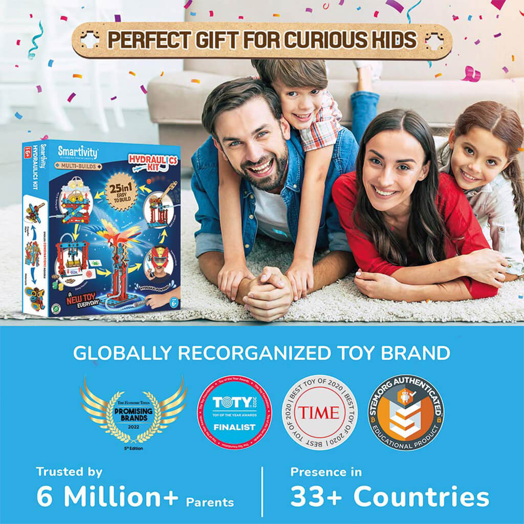 Hydraulics Multi-Build STEM Kit - Smartivity