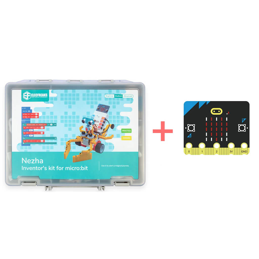 Micro Bit Inventor Kit Nezha Inventor's Kit with micro:bit - ELECFREAKS - Steam Rocket