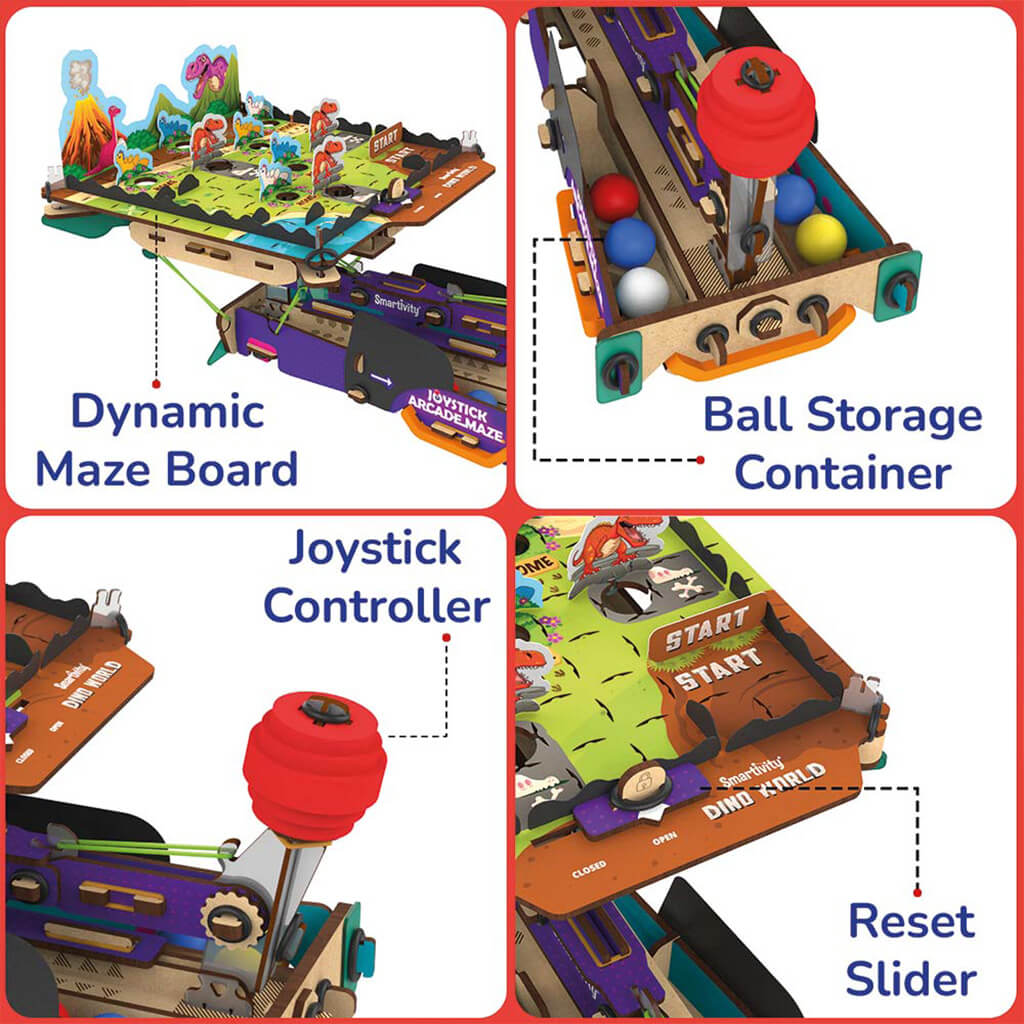 Joystick Arcade Maze STEM Construction Kit - Smartivity