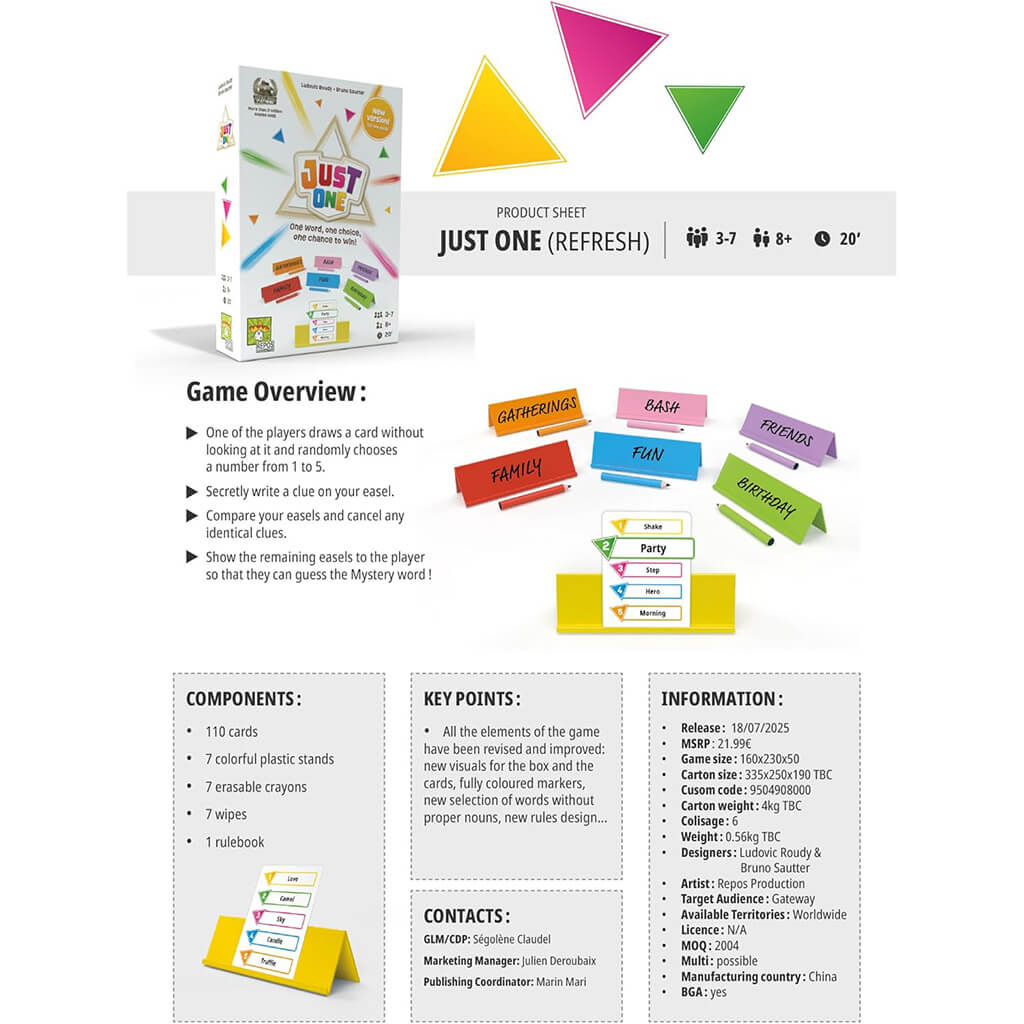 Just One - Repos Production