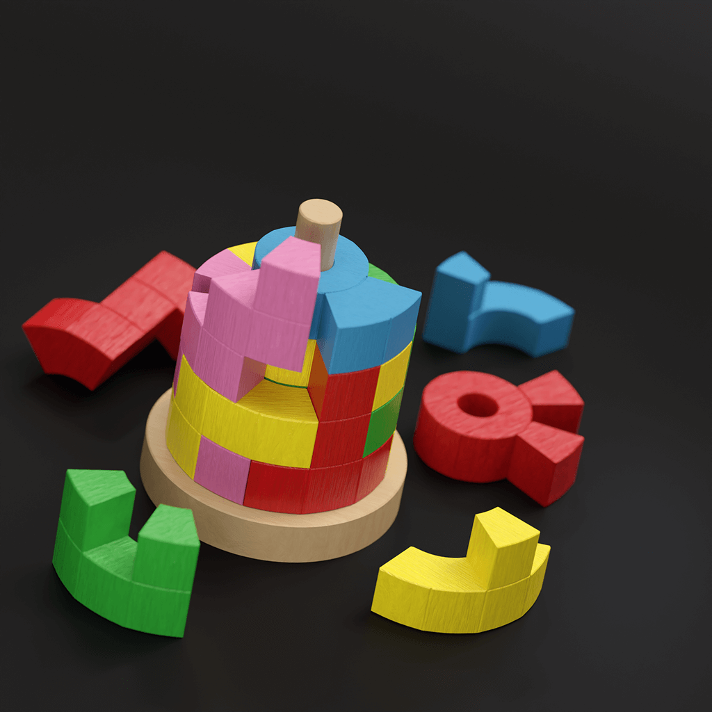 Katamino Tower Logic Puzzle Game - Gigamic