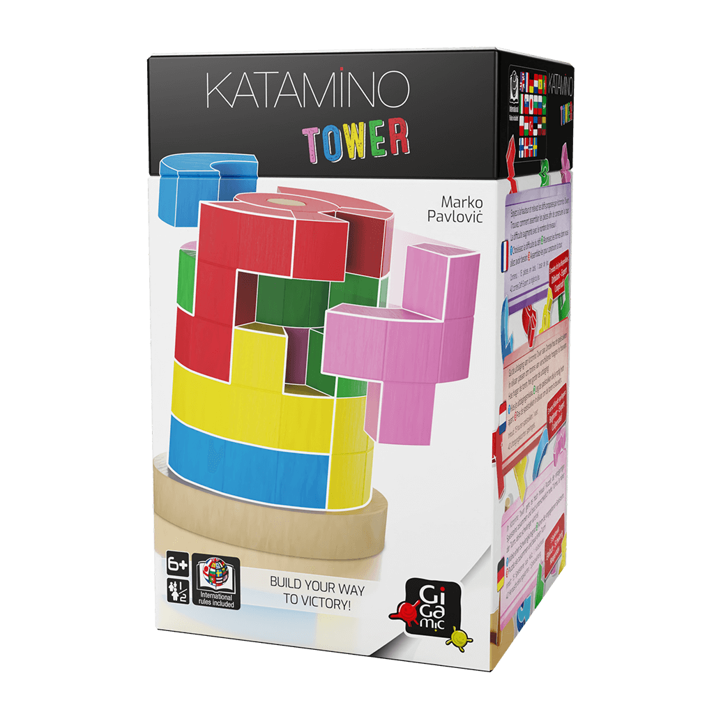 Katamino Tower Logic Puzzle Game - Gigamic