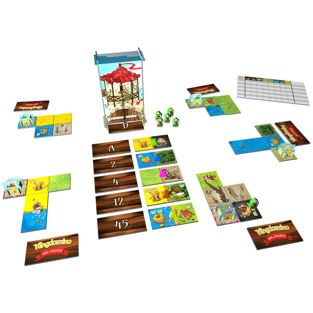 Kingdomino Royal Pack- Original Kingdomino and Age of Giants Expansion  Games (B&N Exclusive) by Blue Orange Games