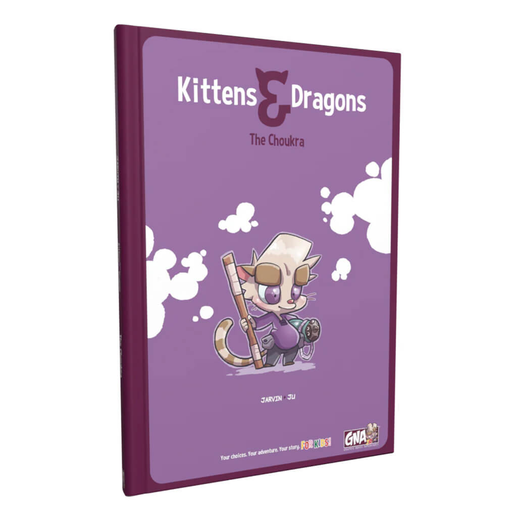 Kittens & Dragons: Graphic Novel Adventure Jr Game Book - Van Ryder Games