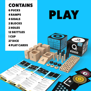 KUGO Play: Build, Flick & Create Your Own Games