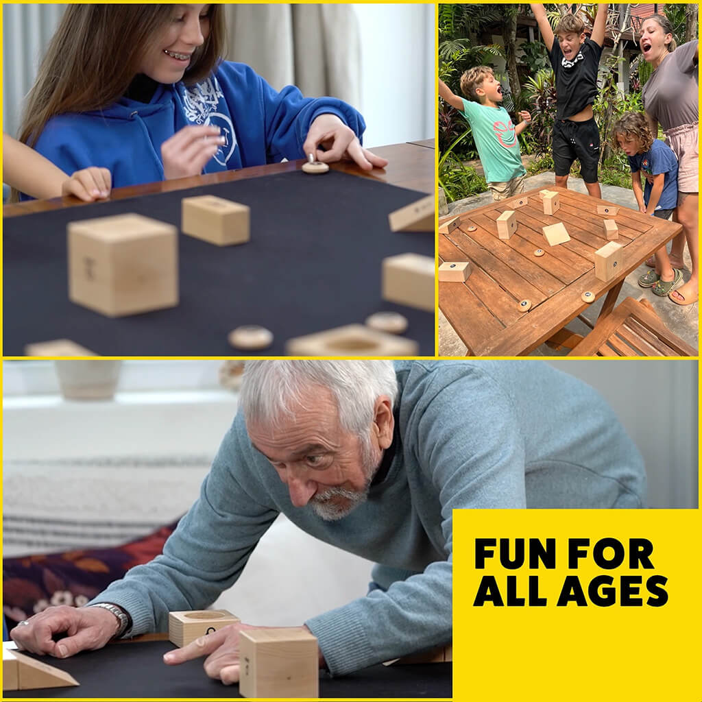 KUGO Trix: Build, Flick & Create Your Own Games
