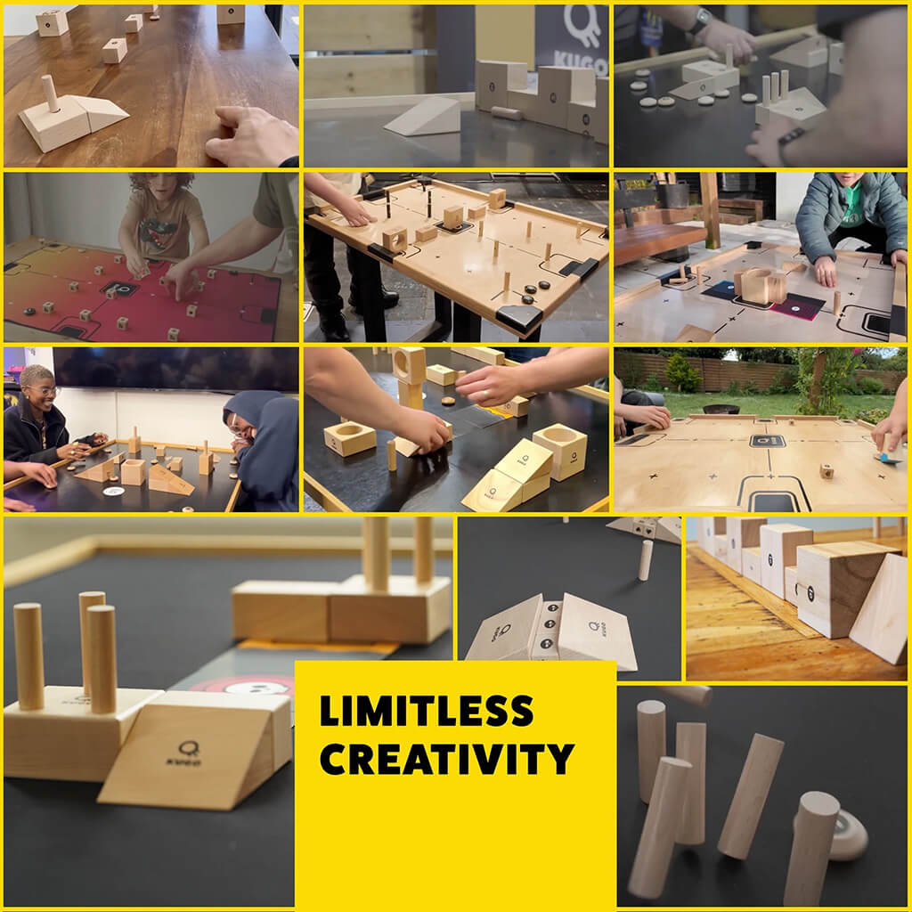KUGO Trix: Build, Flick & Create Your Own Games