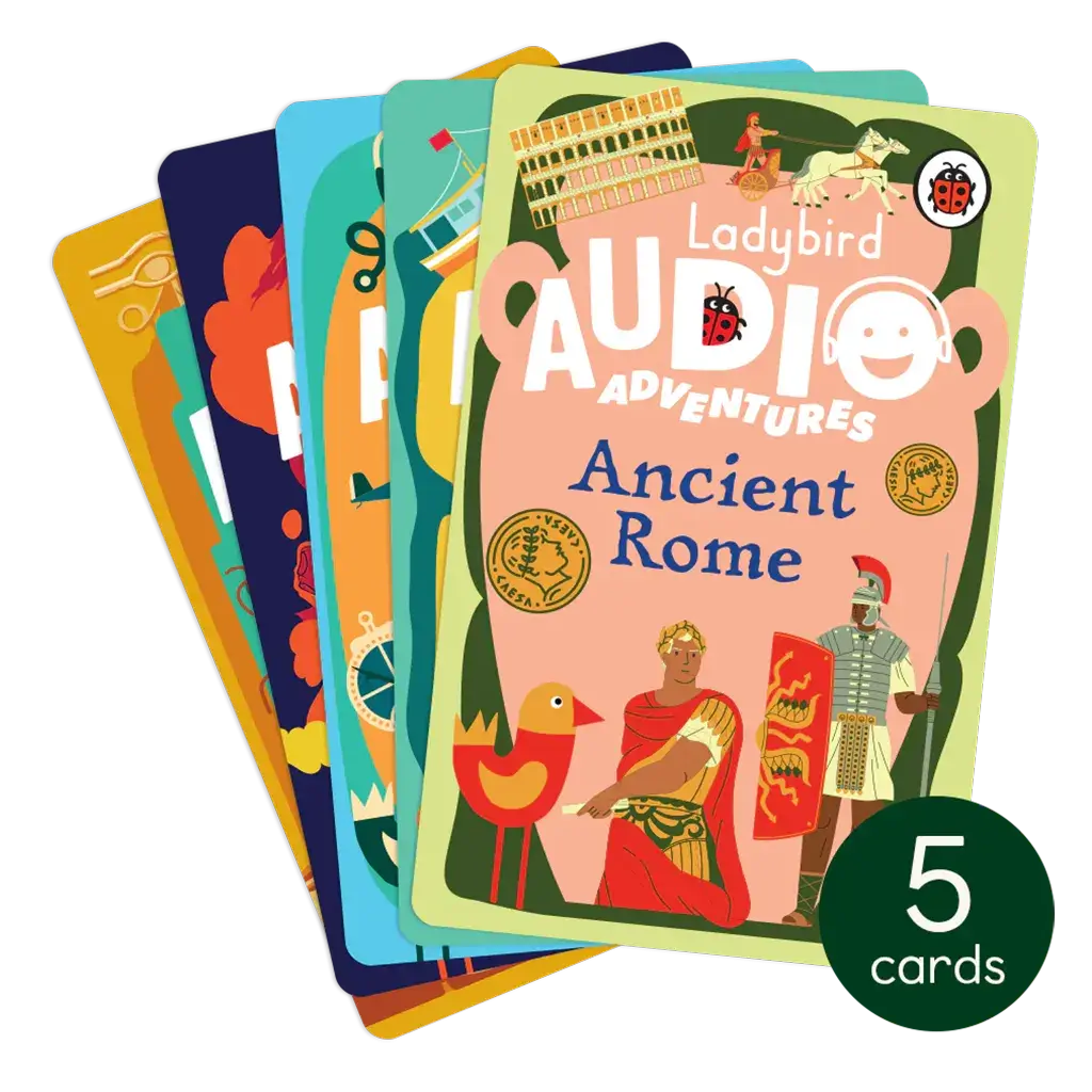 Ladybird Audio Adventures Volume 3 - Card for Yoto Player / Mini (5 Cards)