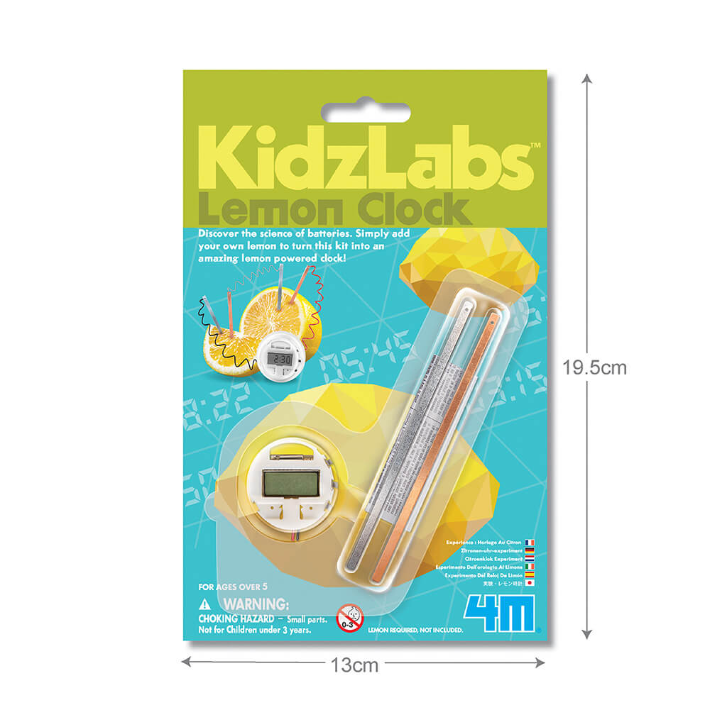 Lemon Clock - KidzLabs | Steam Rocket | Fun, Educational Toys & Games