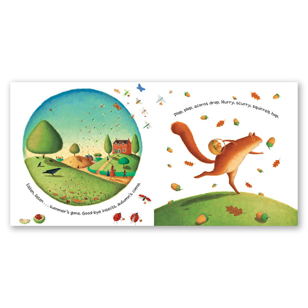 Listen, Listen - Barefoot Books (Large Boardbook)