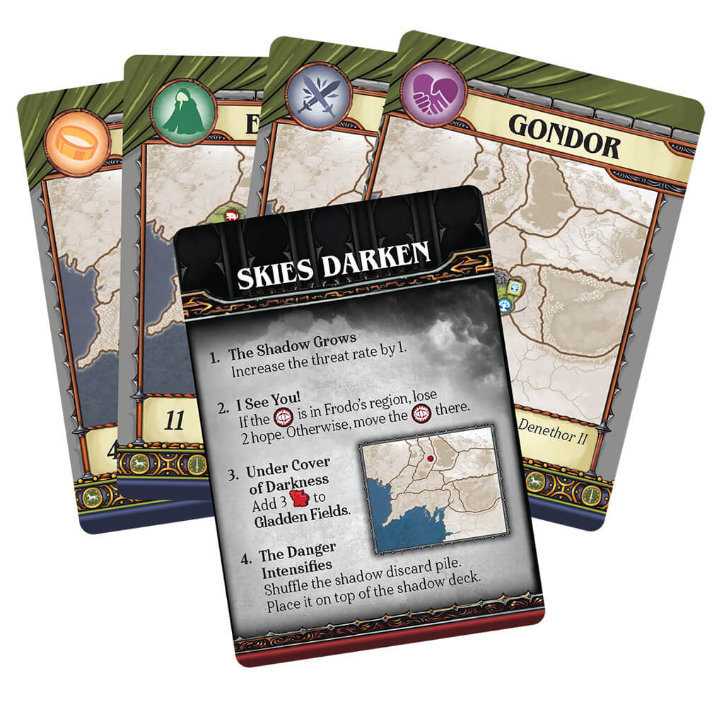 The Lord of the Rings: Fate of the Fellowship Cooperative Game - Z-Man Games