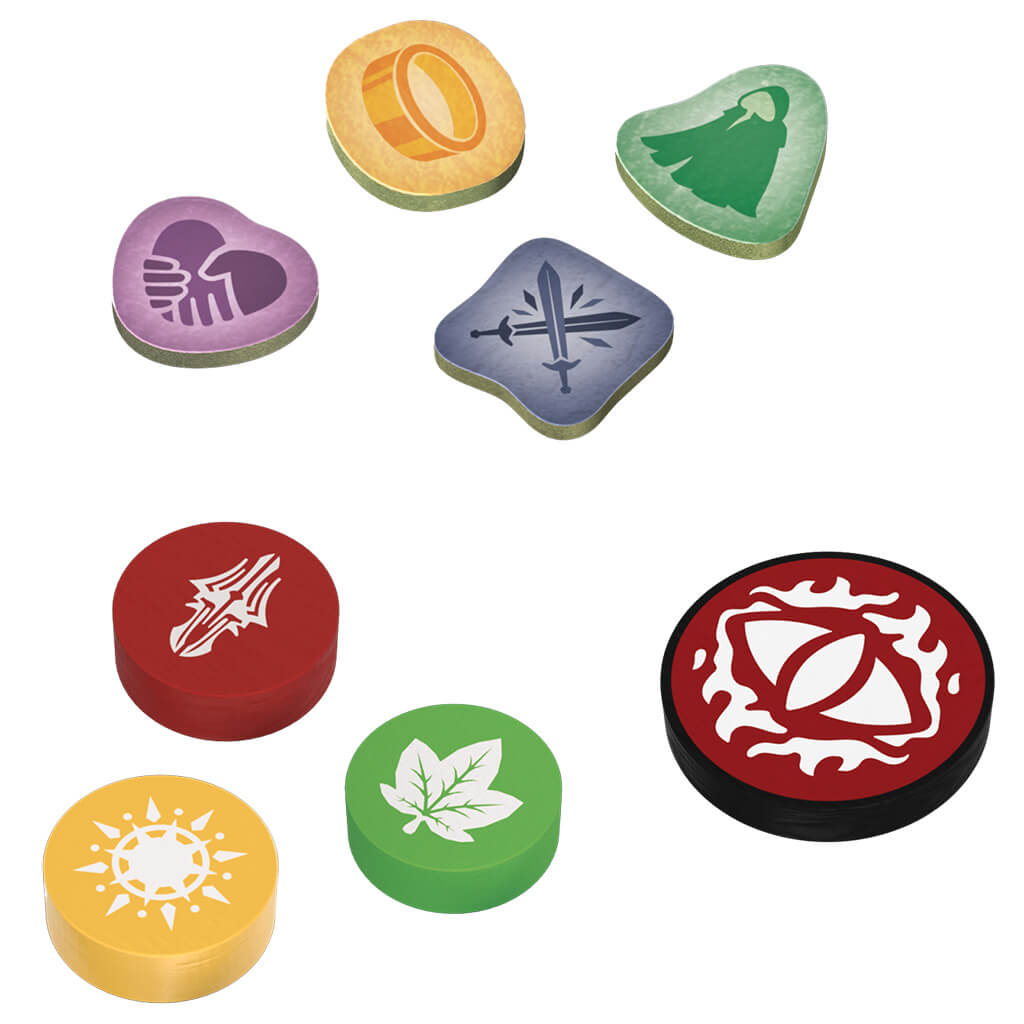 The Lord of the Rings: Fate of the Fellowship Cooperative Game - Z-Man Games