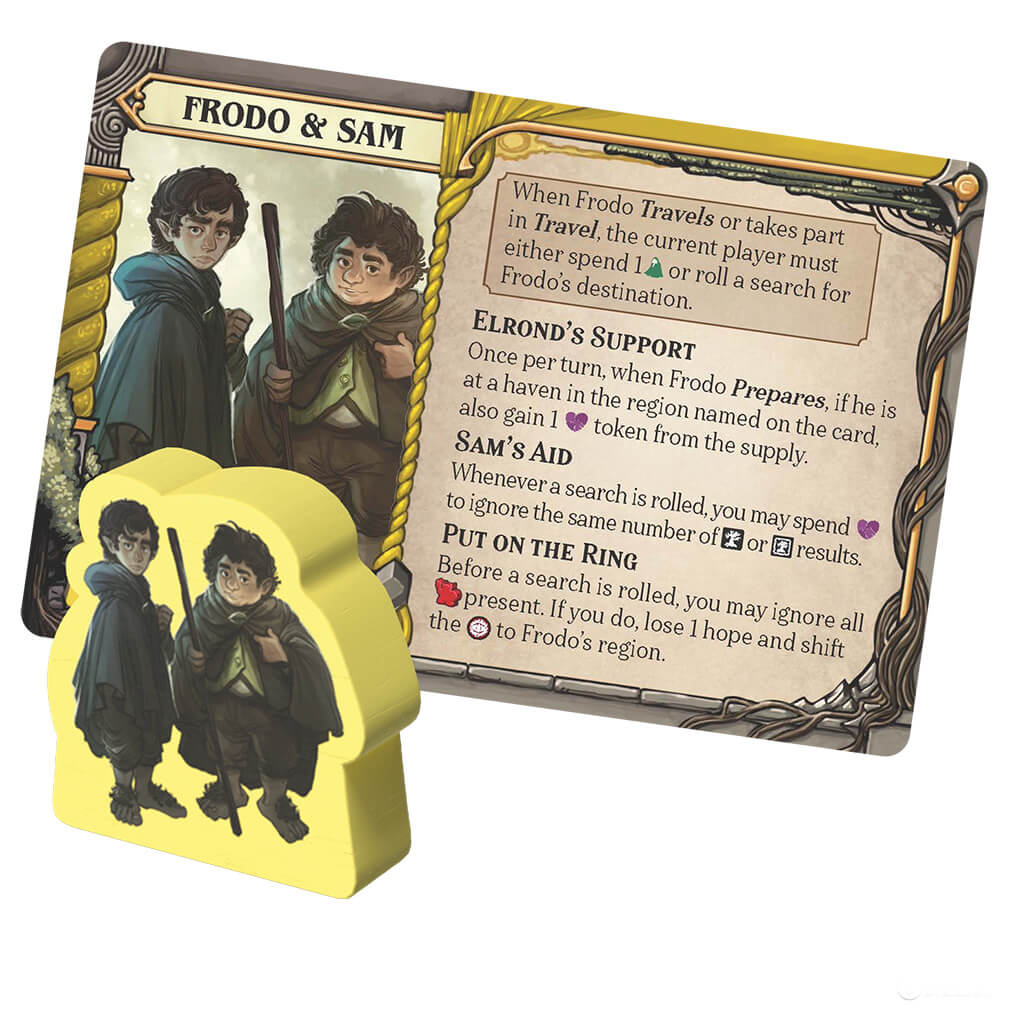The Lord of the Rings: Fate of the Fellowship Cooperative Game - Z-Man Games