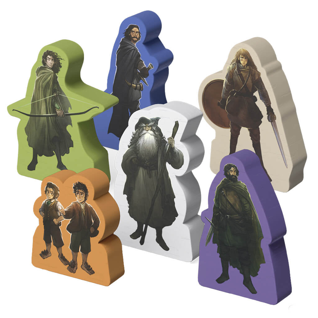 The Lord of the Rings: Fate of the Fellowship Cooperative Game - Z-Man Games