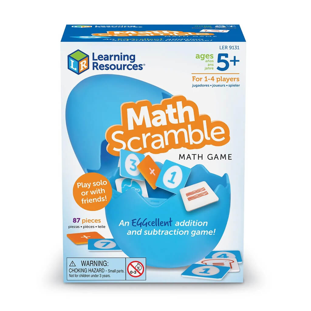 Math Scramble Game - Learning Resources