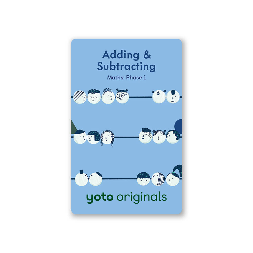 Maths Phase 1 - Cards for Yoto Player / Mini (6 Cards)