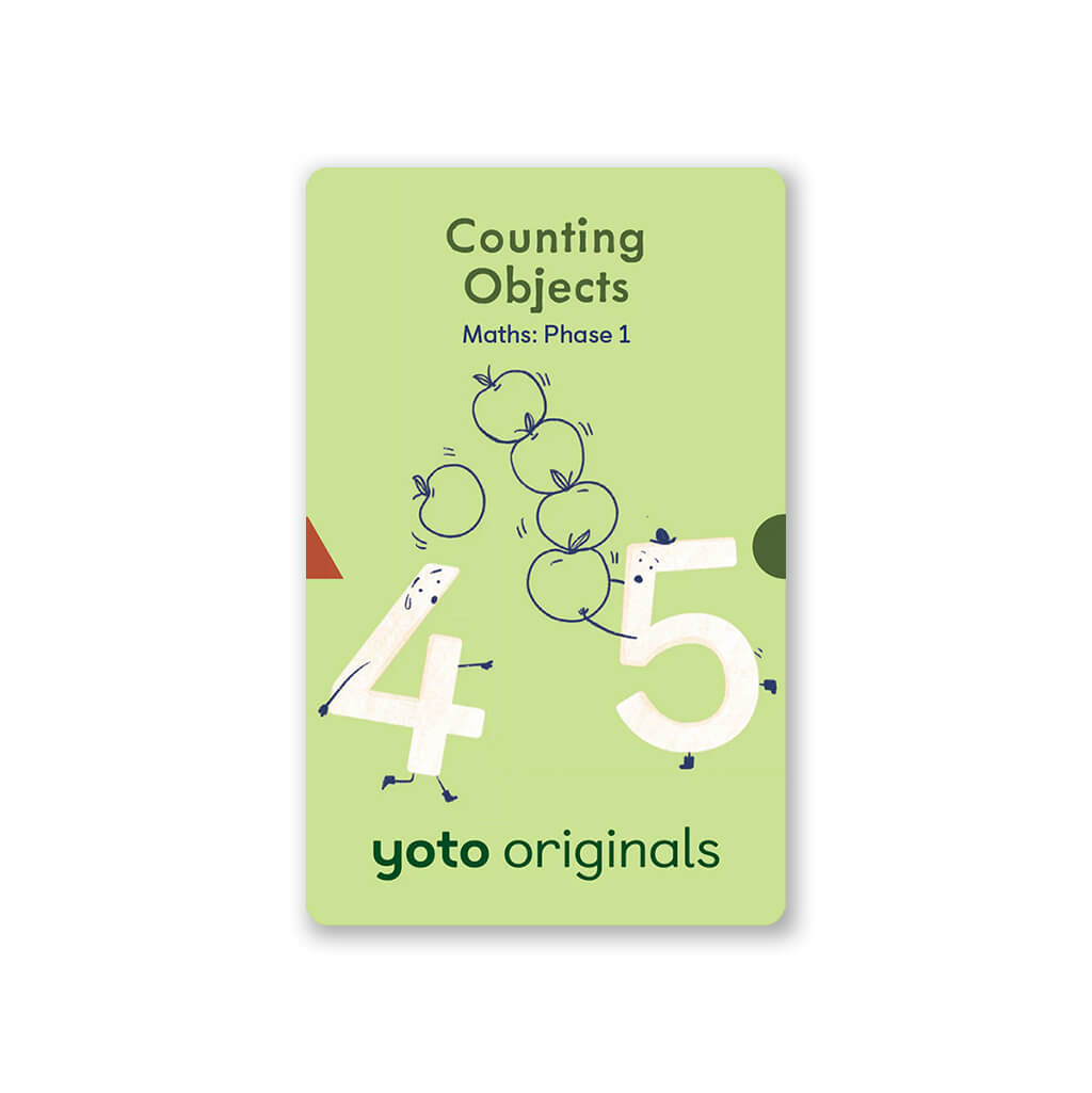 Maths Phase 1 - Cards for Yoto Player / Mini (6 Cards)