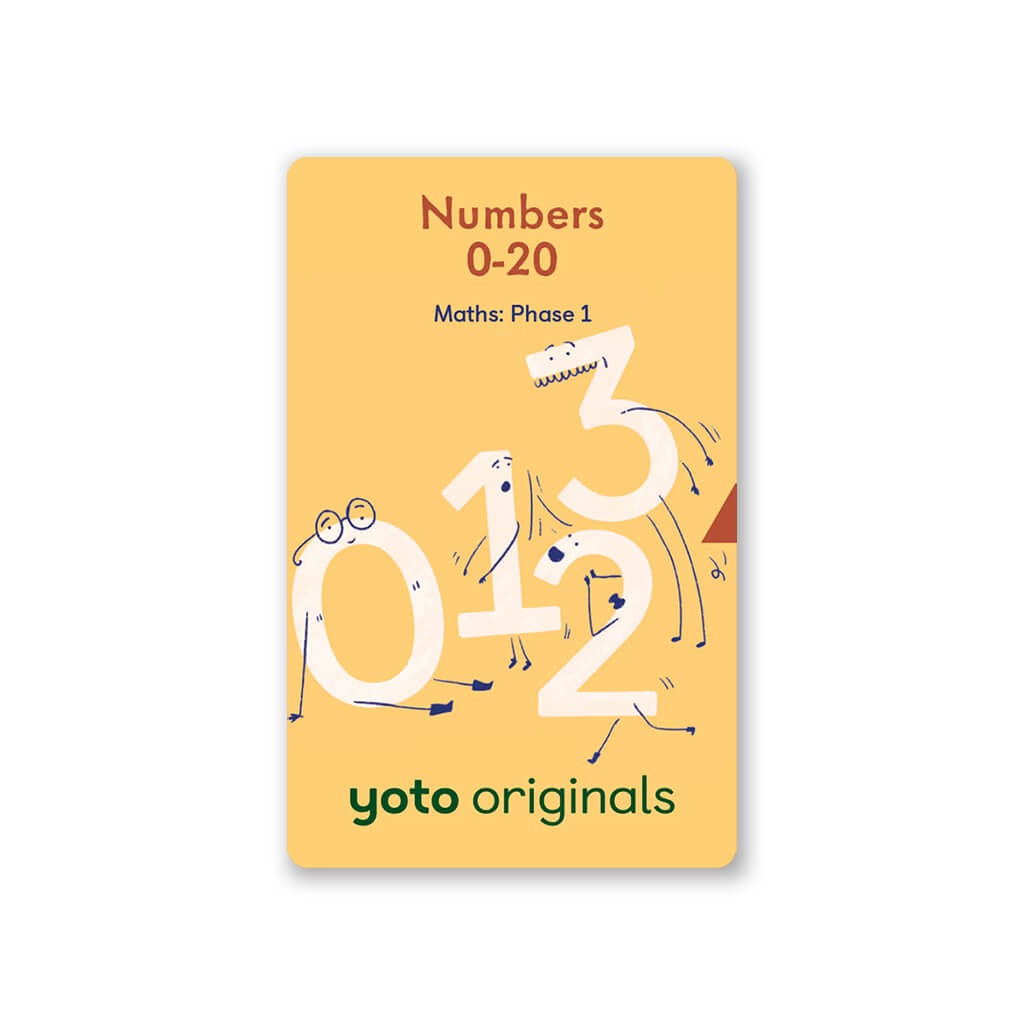 Maths Phase 1 - Cards for Yoto Player / Mini (6 Cards)