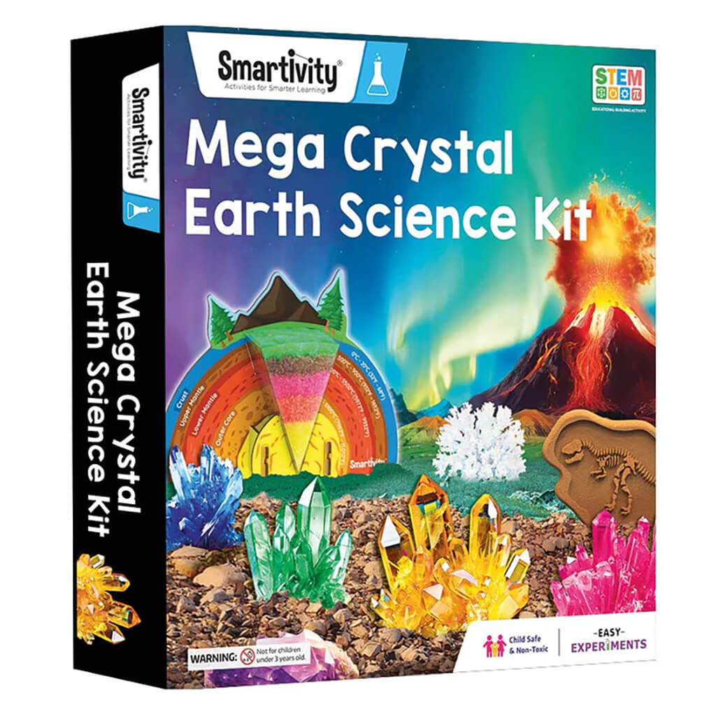 Mega Crystal Earth Science Kit - Smartivity