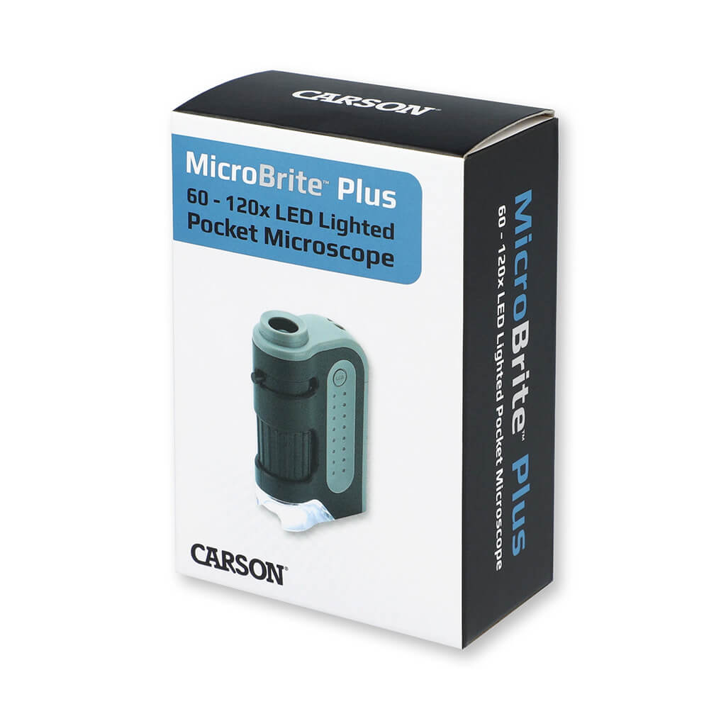 Microbrite Plus Lighted Pocket Microscope (60x-120x) - Carson