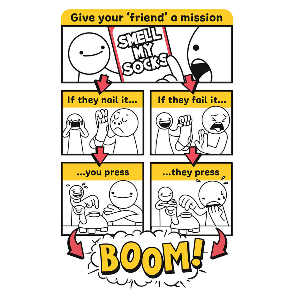 Don't Press That Mine Turtle: An Explosive Game of Truth or Dare - Big Potato