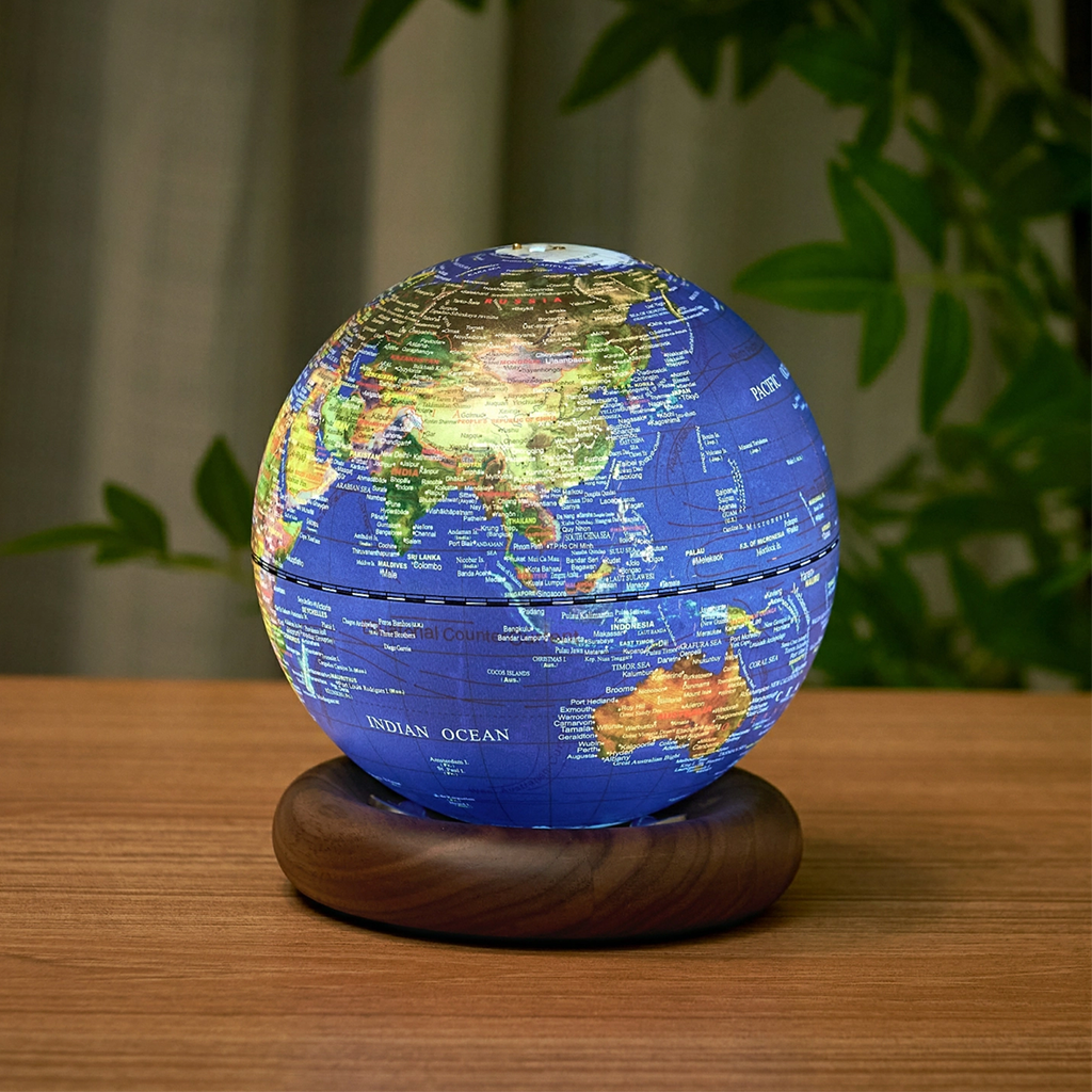 AtlasGlobe Lamp - Gingko Design