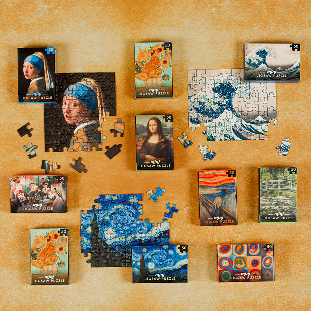 Mini Masterpieces Matchbox Jigsaws (50 Pieces) by Professor
