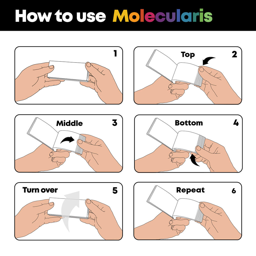 Molecularis Colouring Flipbook - Flipboku