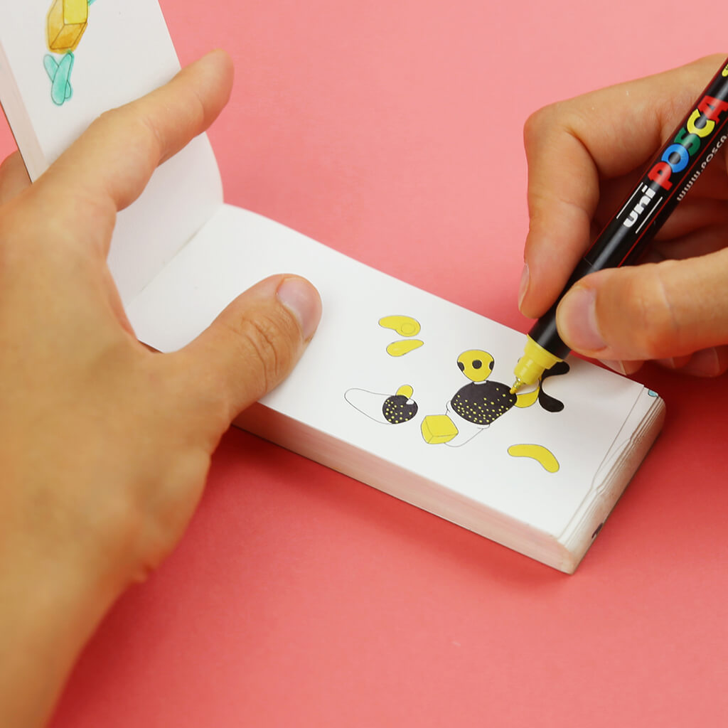 Molecularis Colouring Flipbook - Flipboku