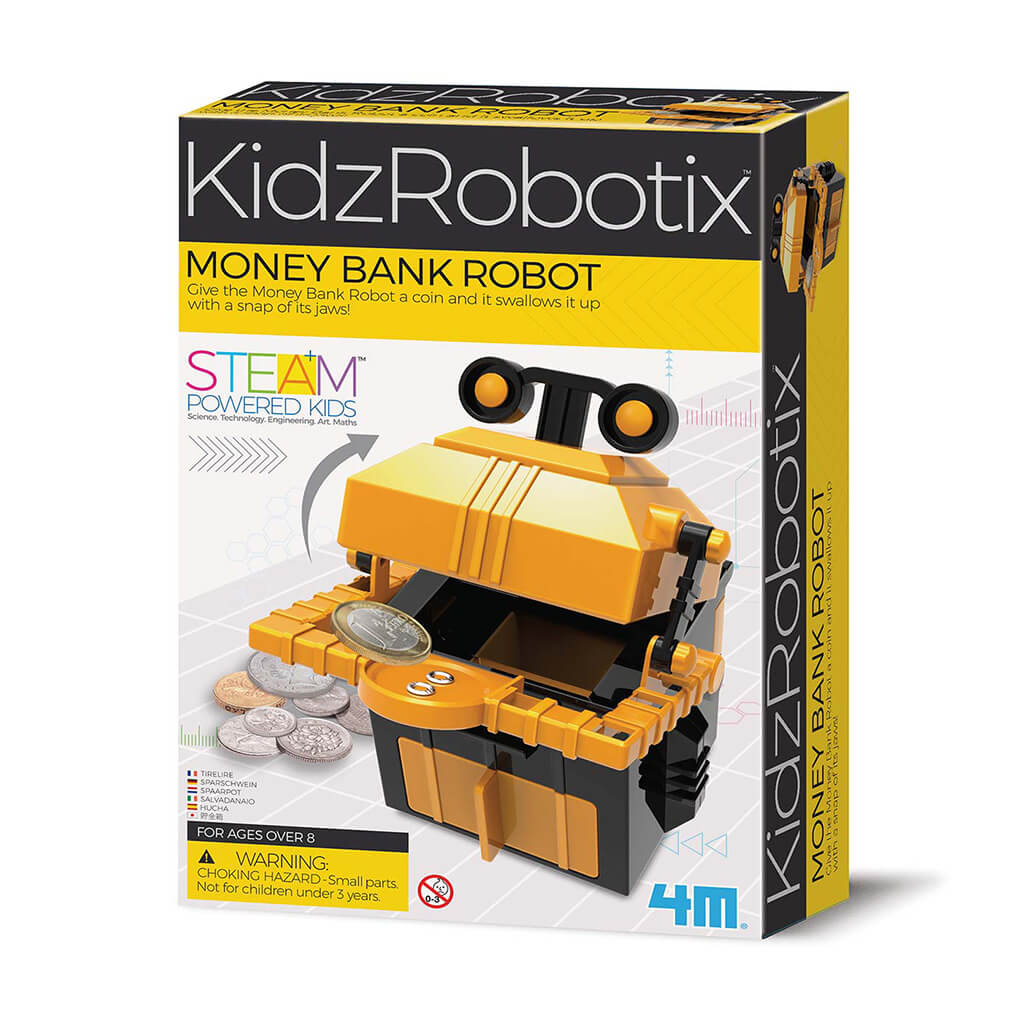 Money Bank Robot Kit - KidzRobotix