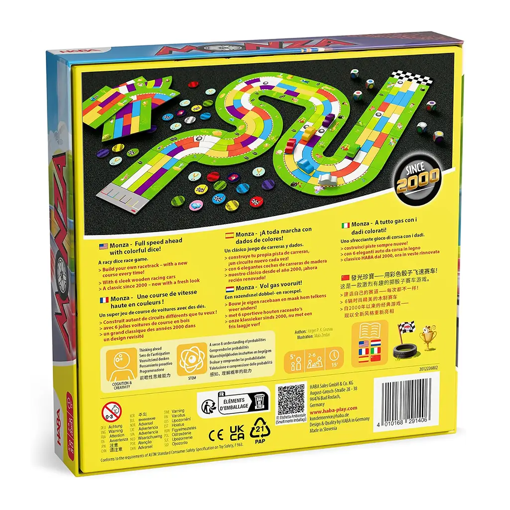 Monza Board Game - Haba