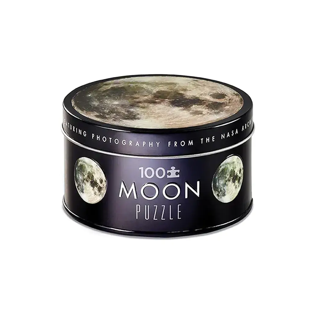 Moon Nasa Jigsaw Puzzle in a Tin (100 Pieces) - Crocodile Creek