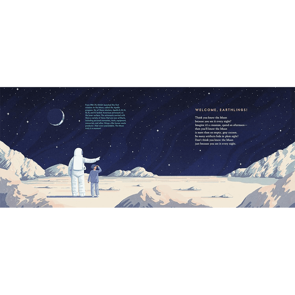 The Museum on the Moon: The Curious Objects on the Lunar Surface - Bushel & Peck Books (Hardback)