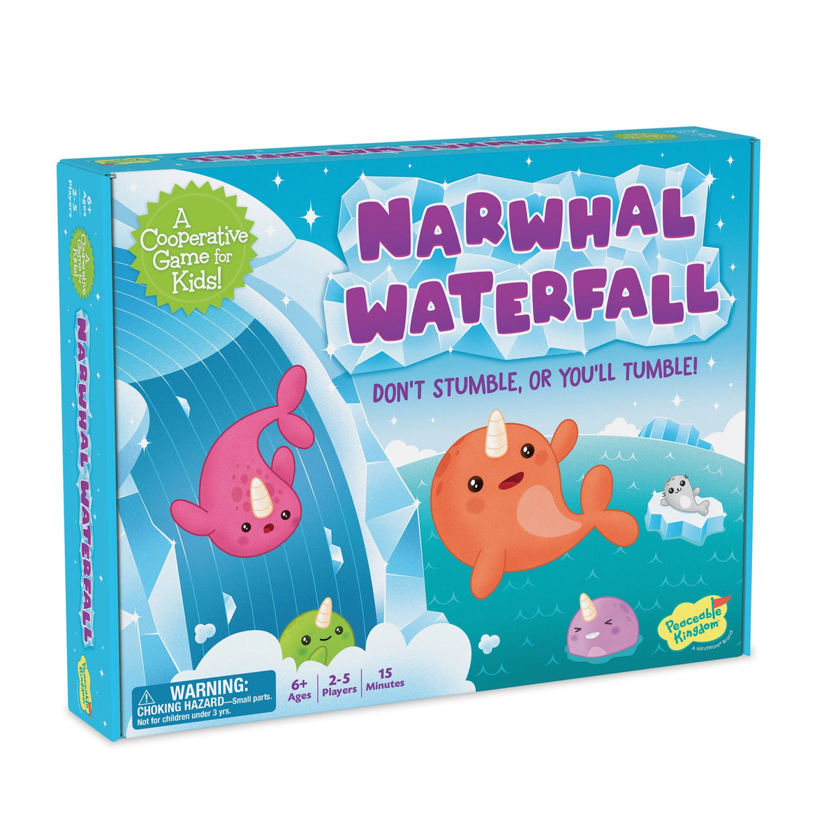Narwhal Waterfall Cooperative Game - Peaceable Kingdom