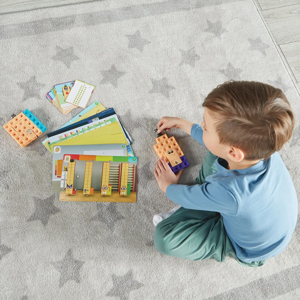 Number Cube Rocket Numberblocks Mathlink Maths Cubes 21-30 Activity Set | Steam Rocket ...