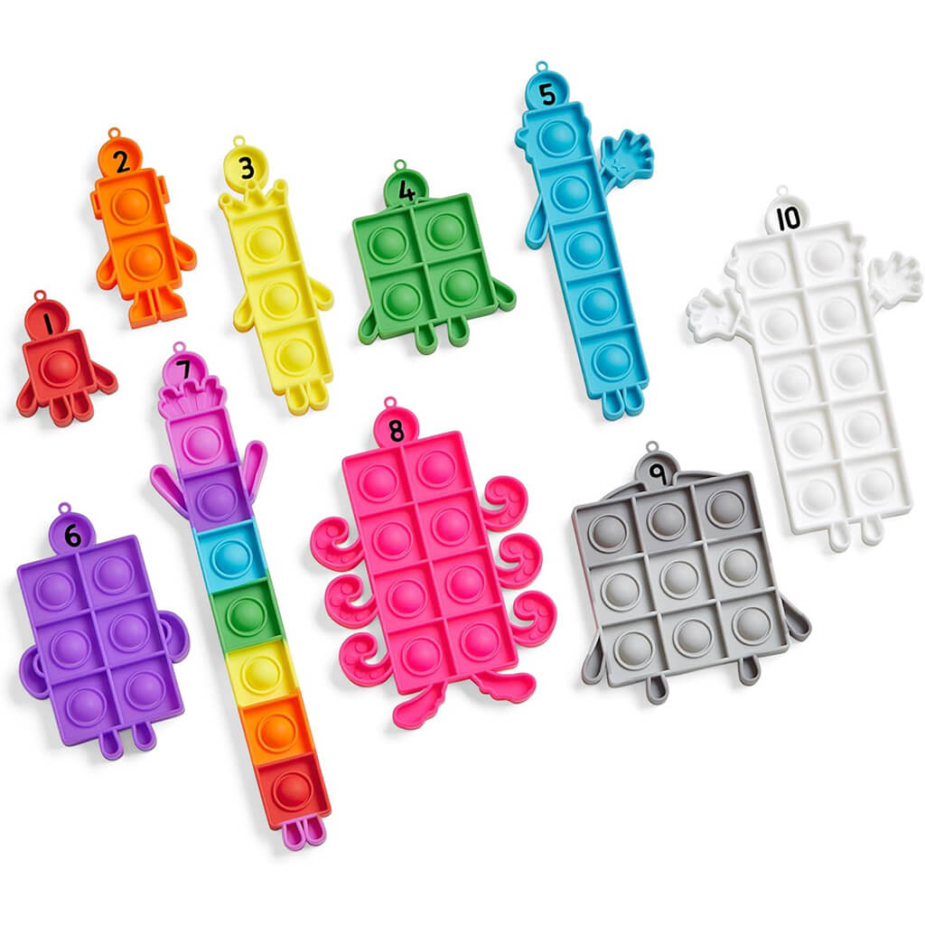 Numberblocks Sensory Bubble Poppers - Learning Resources