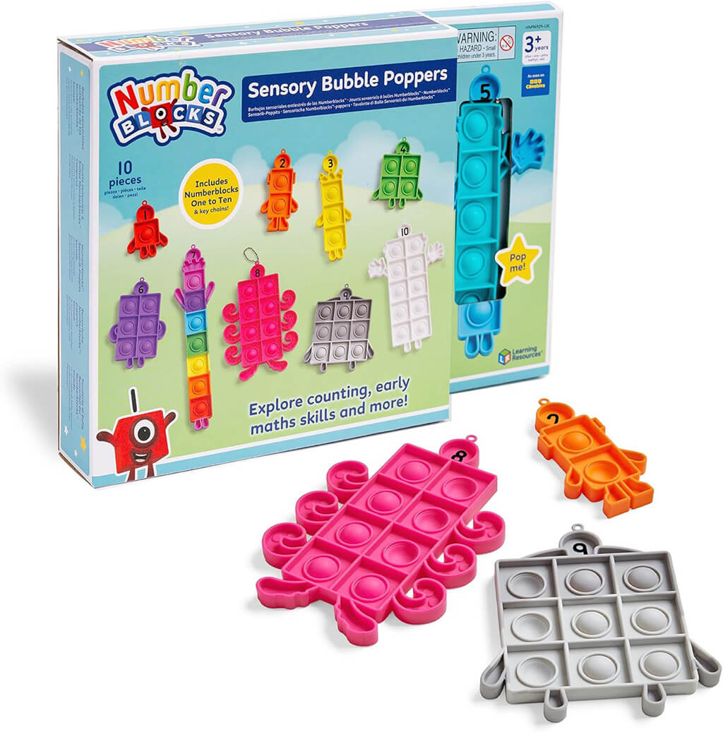 Numberblocks Sensory Bubble Poppers - Learning Resources